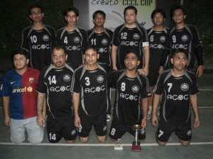 CCC team with trophy